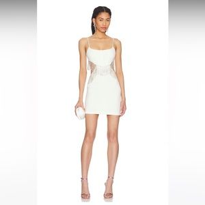 Adria Mini Dress in White
NBD